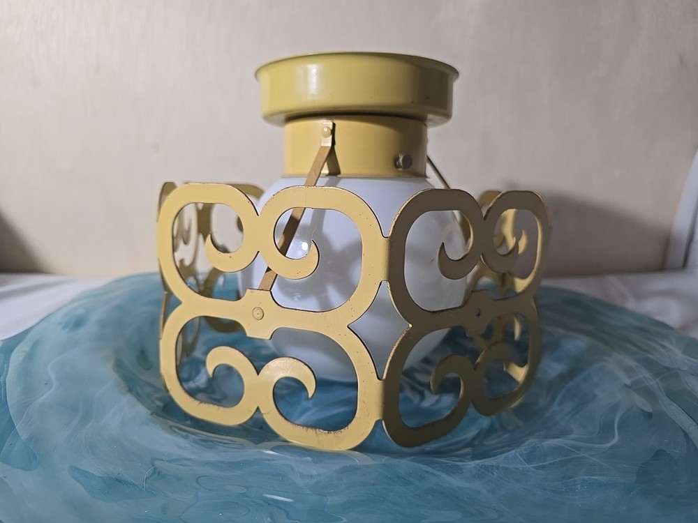 MCM Mid Century Modern Light Fixture Wired