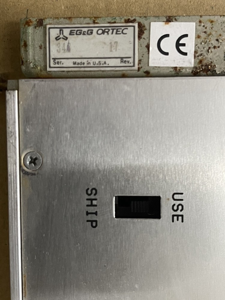 EG&G ORTEC 785 LN2 Auto Fill Controller NIM Module Nuclear Detector As-Is