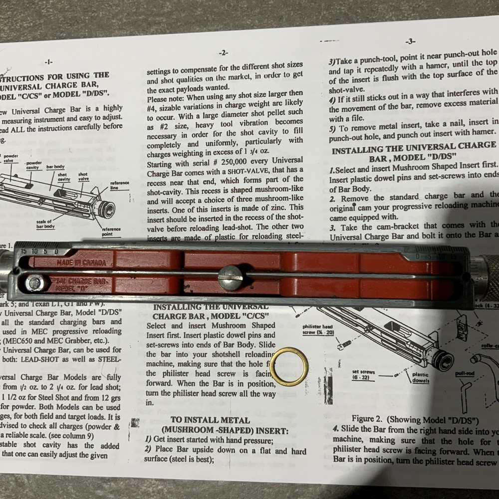 MEC Universal Charge Bar Model D Used