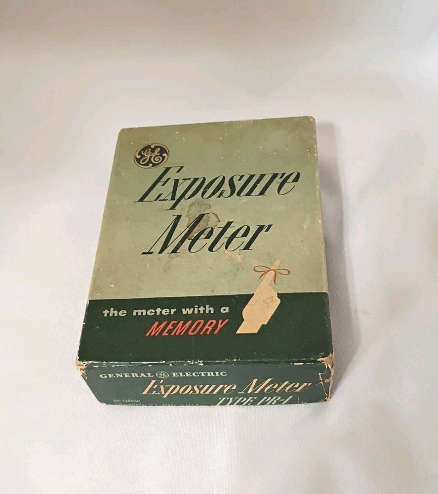 General Electric (GE) Exposure Meter, Type PR 1 W/ Original Box and Instructions