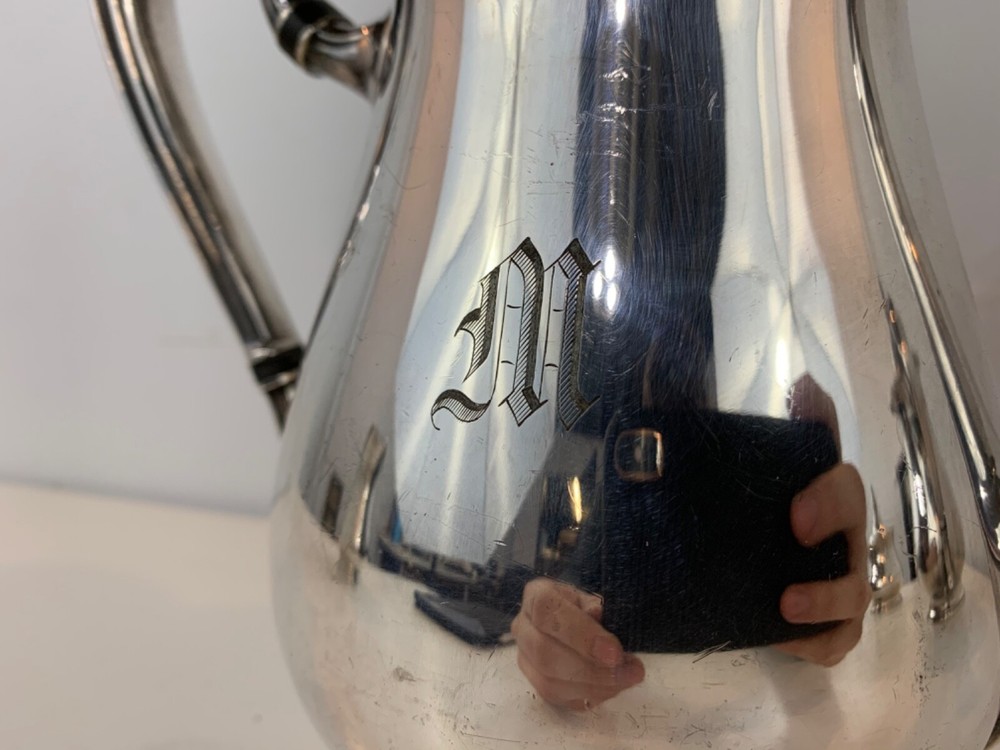 Vintage Reed 4 Barton Silver Plate Four Piece Tea set 4060