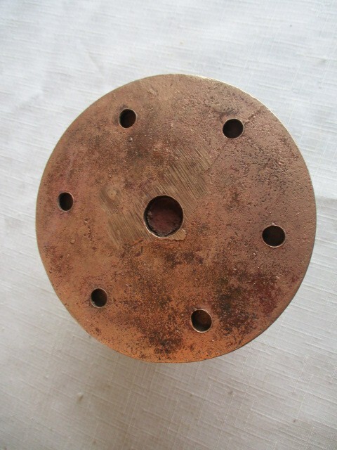 Vintage Solid Brass Sailboat Deck Winch