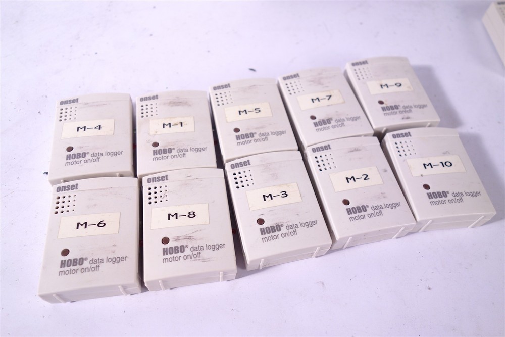 ONSET hobo data logger motor on/off U9-004