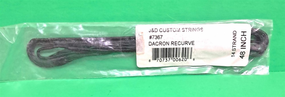 New J&D Custom Strings Premium Recurve Bow Replacement String 48" AMO 14 st B-50