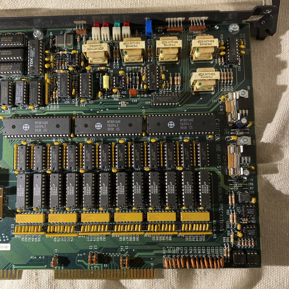 Zetron 702-9816D Model 4048 48 channel CCE Interface Card Communications