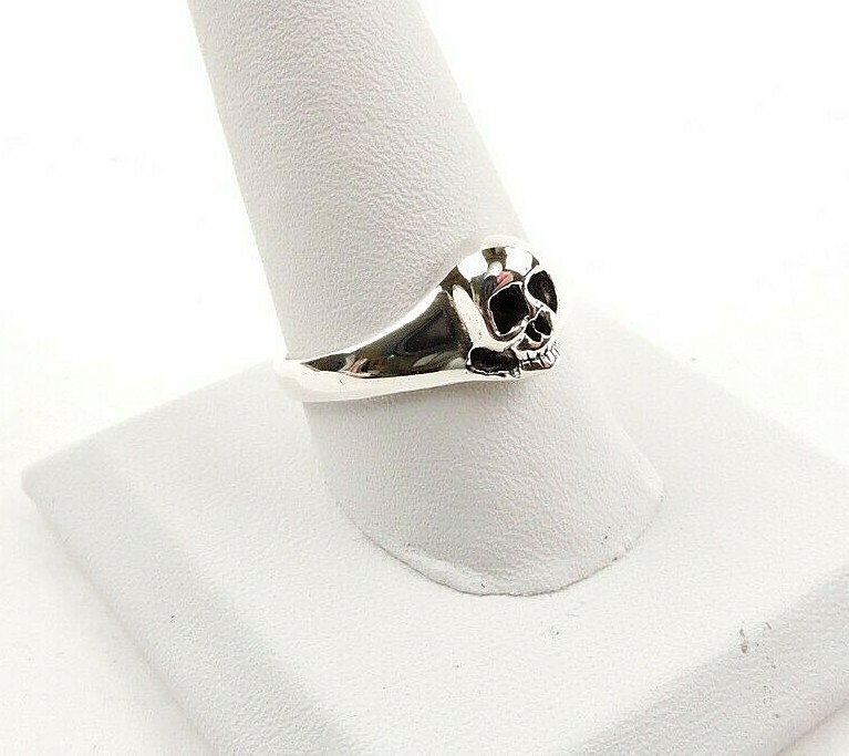 Sterling Silver Skull Ring - Free Gift Packaging