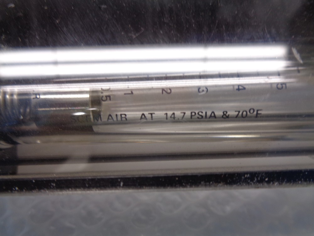 BROOKS INSTRUMENT 1358F1B1DC2B1A FLOW METER NSNP