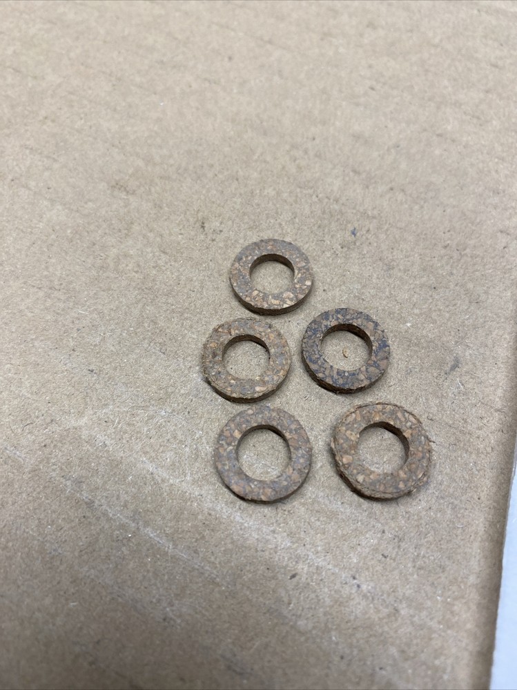 Five  Evinrude Johnson  Carburetor Nozzle Gaskets 307778  BB-263