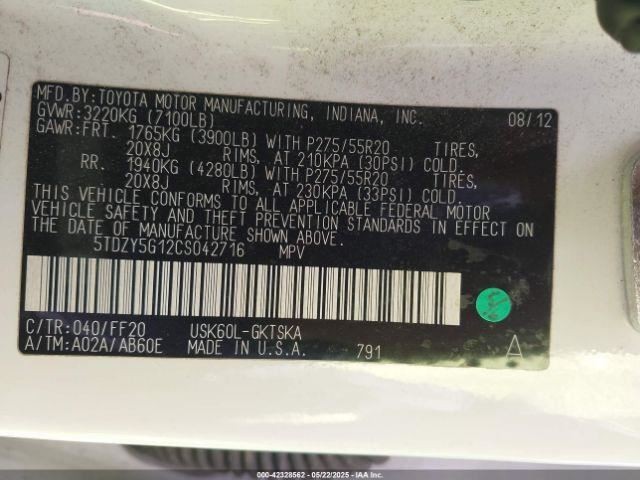 Temperature Control Front SR5 Fits 10-22 SEQUOIA 2472999