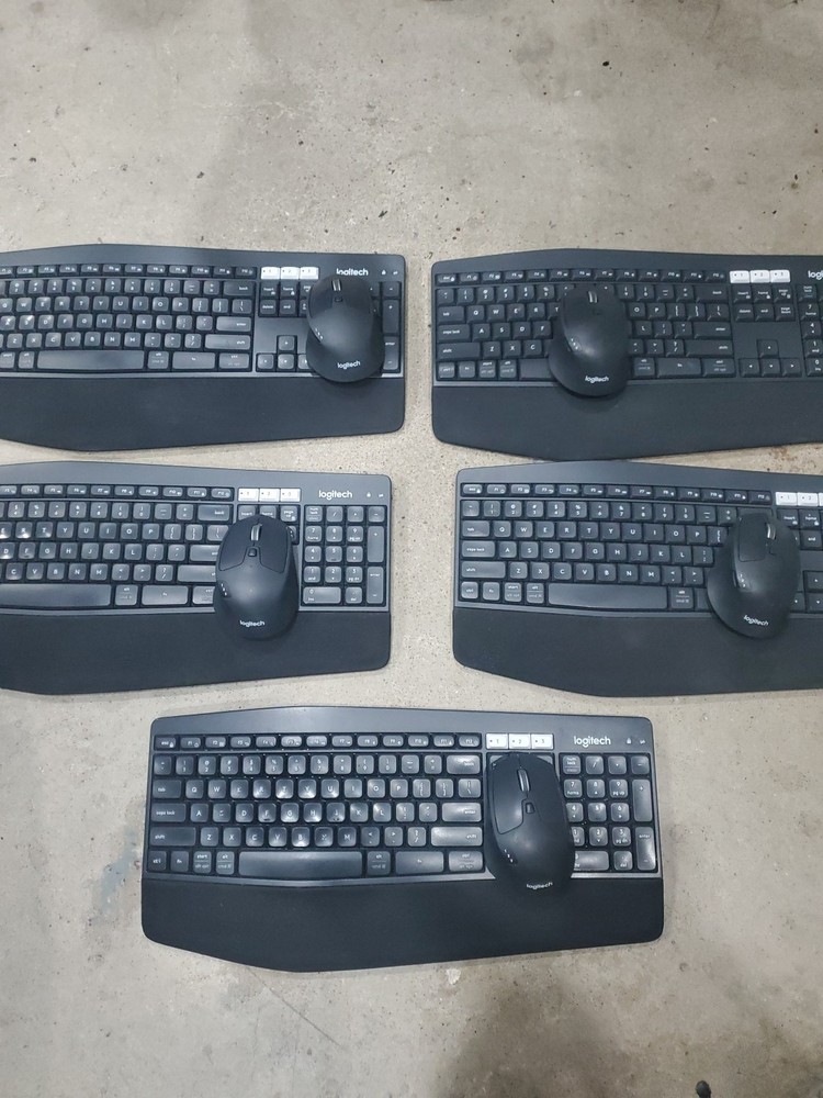 Logitech Keyboard And Mouse Lot- M720, K850 With Unifying Receiver