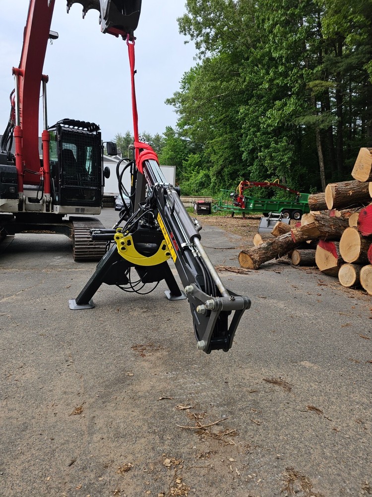 Palms Grapple Loader 2.42-Forestry Trailer Grapple crane