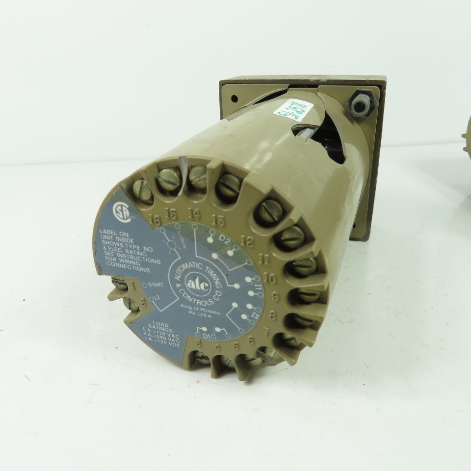 ATC Automatic Timing & Controls Timer Counter Controller Lot Of 2