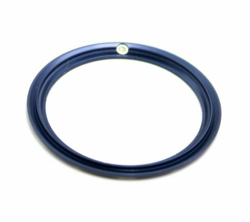 REPLACEMENT BEZEL INSERT BLUE FOR WATCH 33.20MM X 26MM