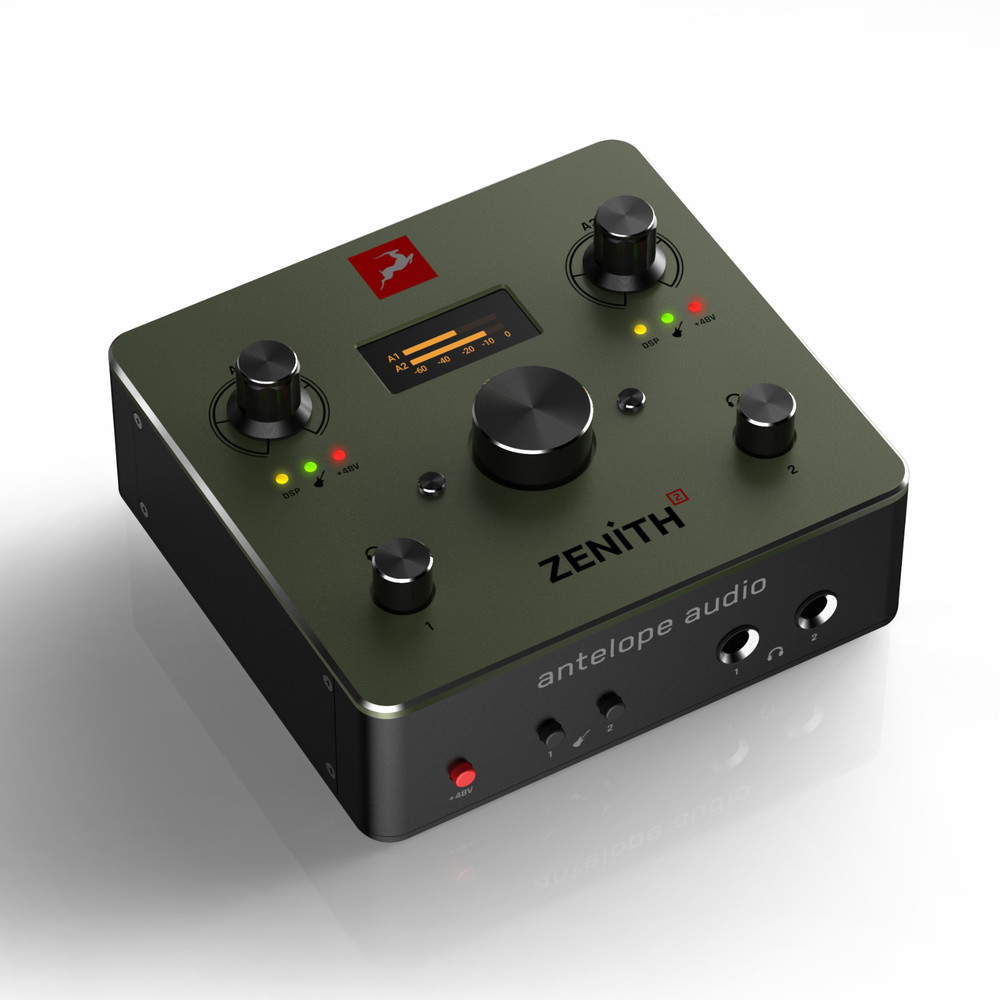 Antelope Audio Zenith 2 | Beginner-friendly USB-C Interface for Guitar & Vocals