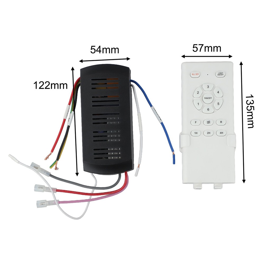 Fan Controller Ceiling Fan Remote Control Living Room Wide Replacement
