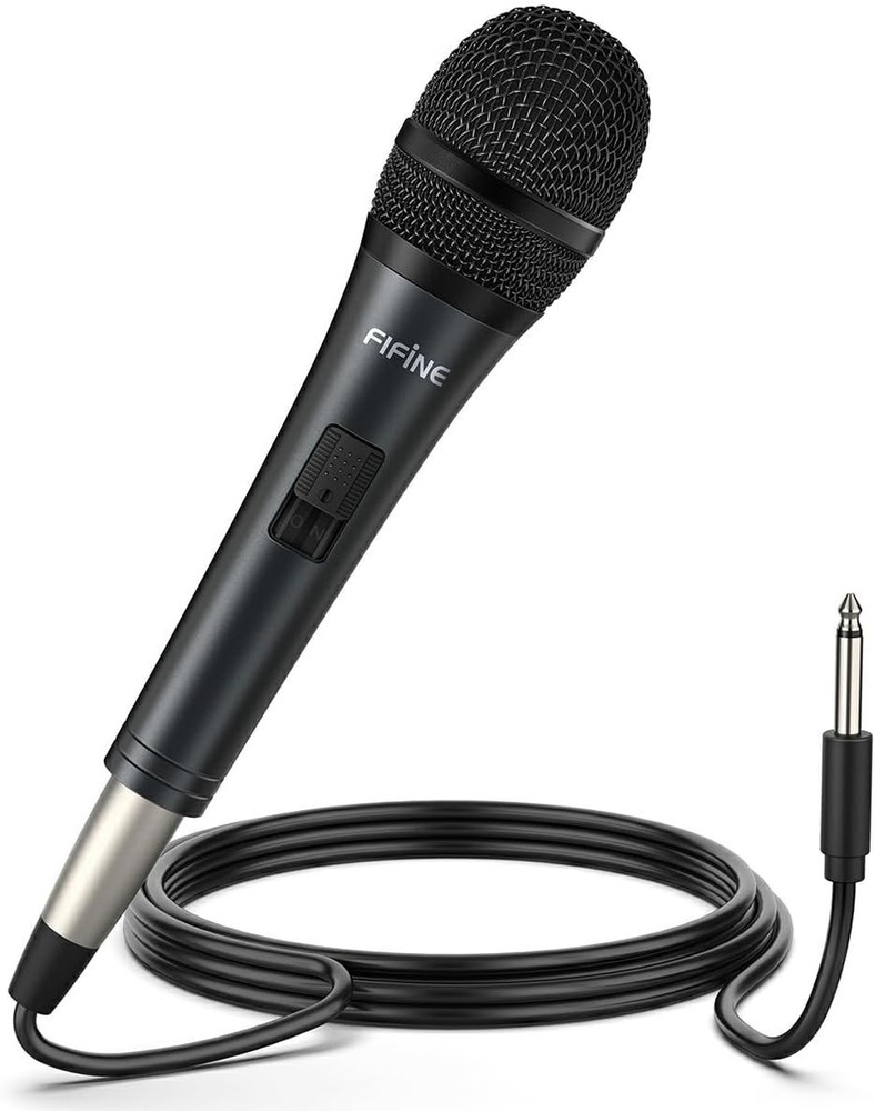 Dynamic Karaoke Microphone with 14.8ft Cable - Perfect for Live Performances