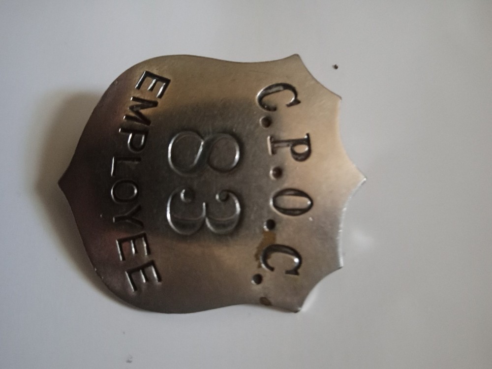 C.P.O.C Employee Badge