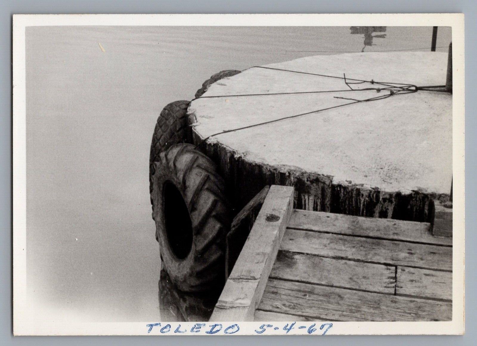 1967 Gulf Oil & Gas Vintage 4.25 x 3" Photo Pipeline Toledo, Ohio   9400