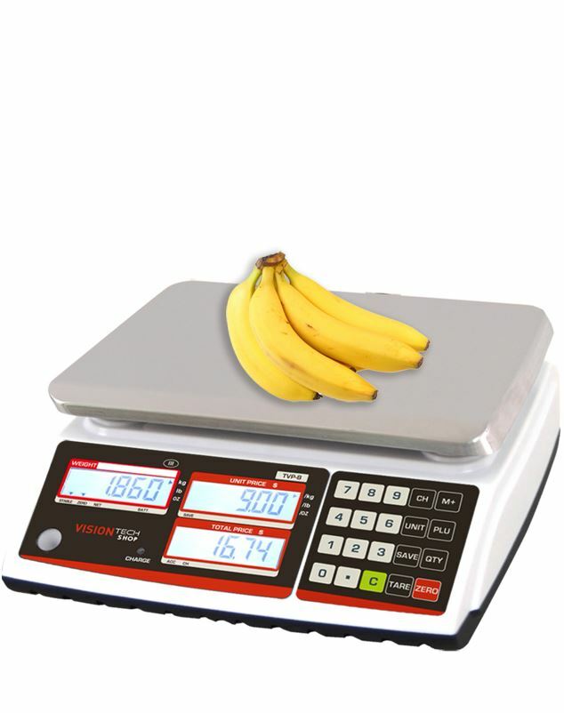 VTS TVP-30B Price Computing Scale, 30lb Capacity, 0.005lb Readability