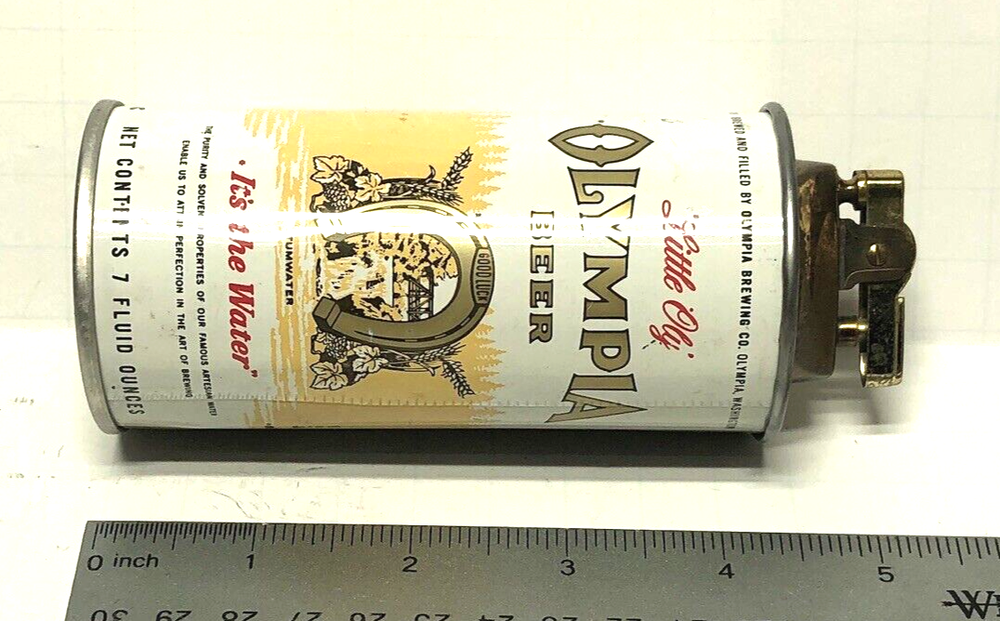 OLYMPIA BEER CAN CIGARETTE LIGHTER