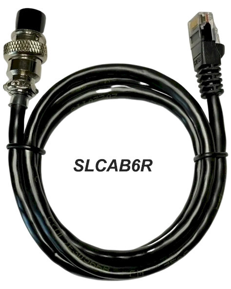 Tigertronics SLCAB6R compatible with  radios that uses a 6-pin round mic jack