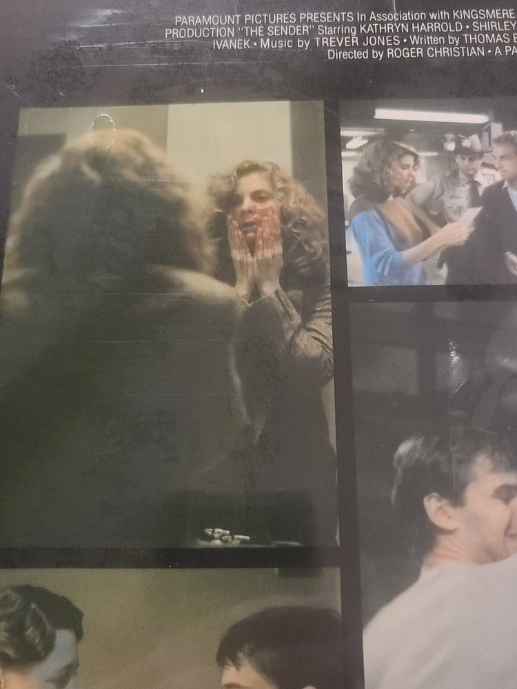 The Sender Laserdisc 1982 NEW SEALED