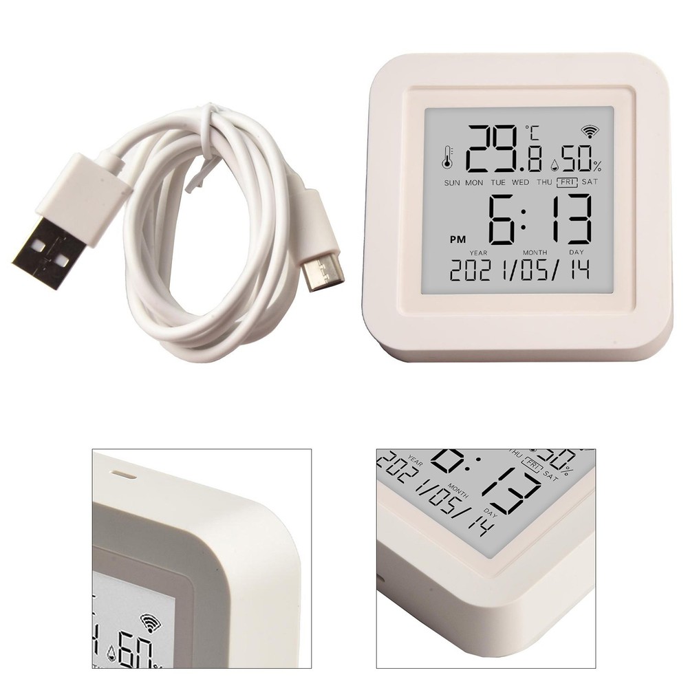 Smart WiFi Thermometer with Offline Functionality Alerts via App Notifications