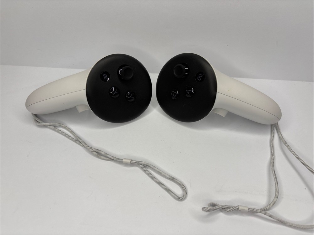 Meta Quest 3 / 3S Touch Plus Controllers PAIR - Left & Right Tested- NO HEADSET