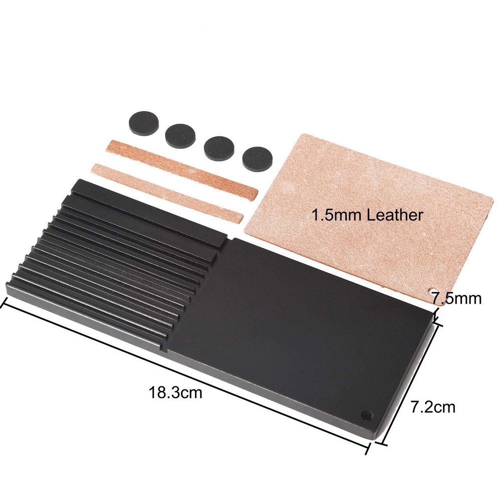 Edge Beveler Sharpener Multifunctional Leather Edge Beveler Sharpener Skiving...
