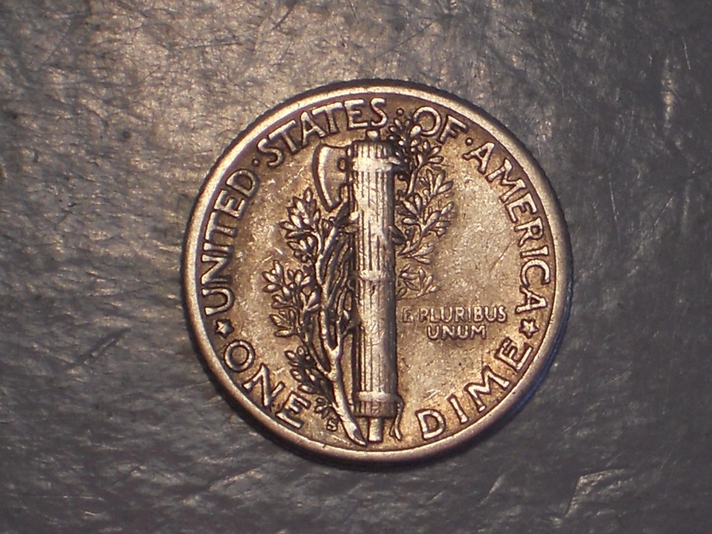 1917 S Mercury Dime (VF & Attractive)