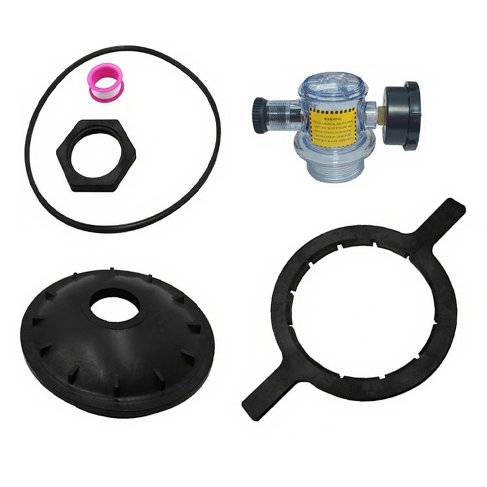 For Triton Filter Replacement Kit Black Buttress Thread Closure 154856