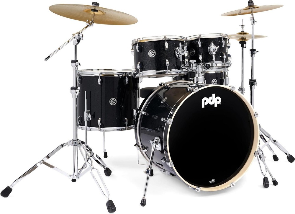 PDP Mainstage 5-piece Drum Set - Black Sparkle