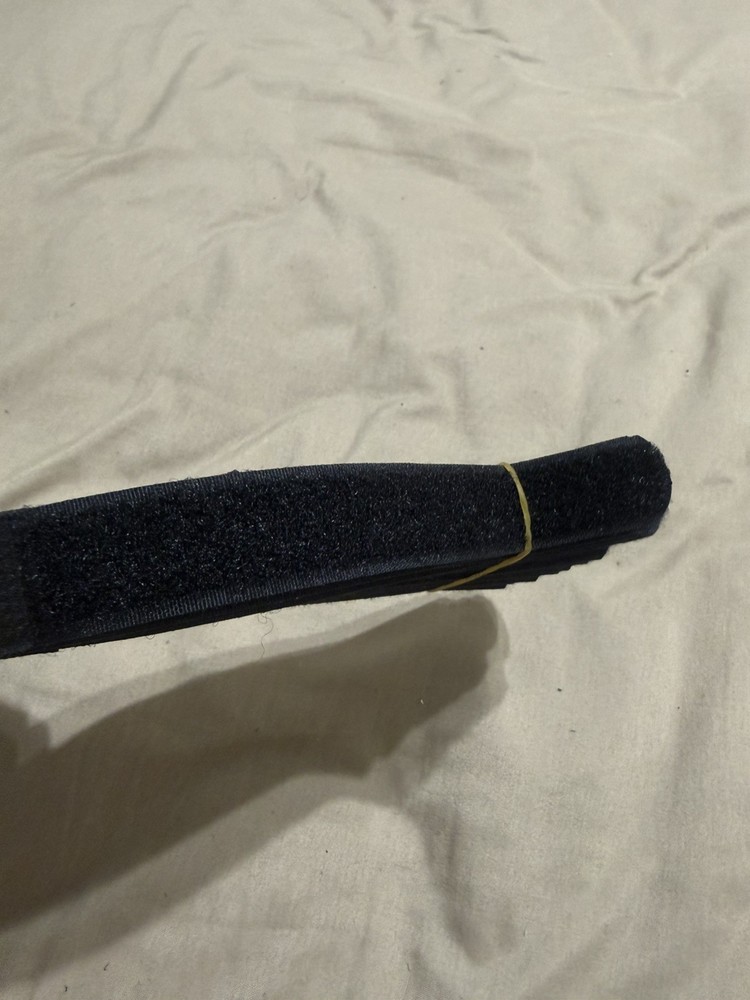 Lot of 35 Ortronics 12” Cable Management Hook & Loop Straps Strips