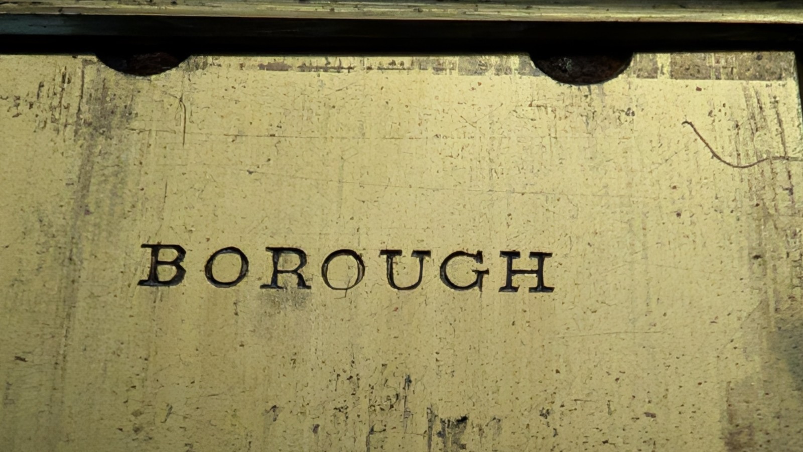 Brass Medical Scarificator for Bloodletting 19th Century by W. Smith In Borough