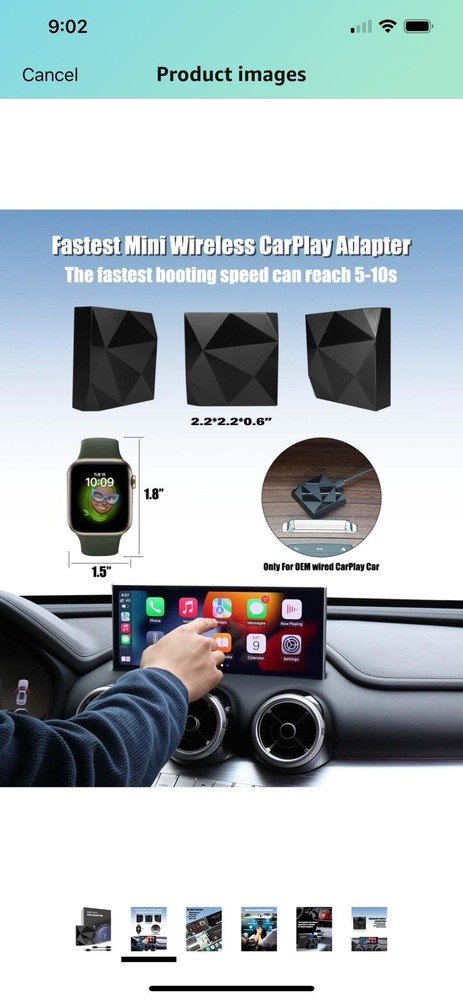 Wireless Car Play Adapter