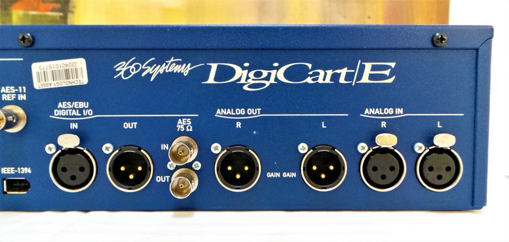 360 Systems Ethernet Audio System Digicart-E Model: E-3000