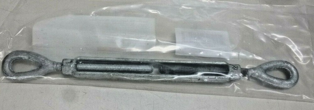 New 7" GALVANIZED EYE/EYE TURNBUCKLE