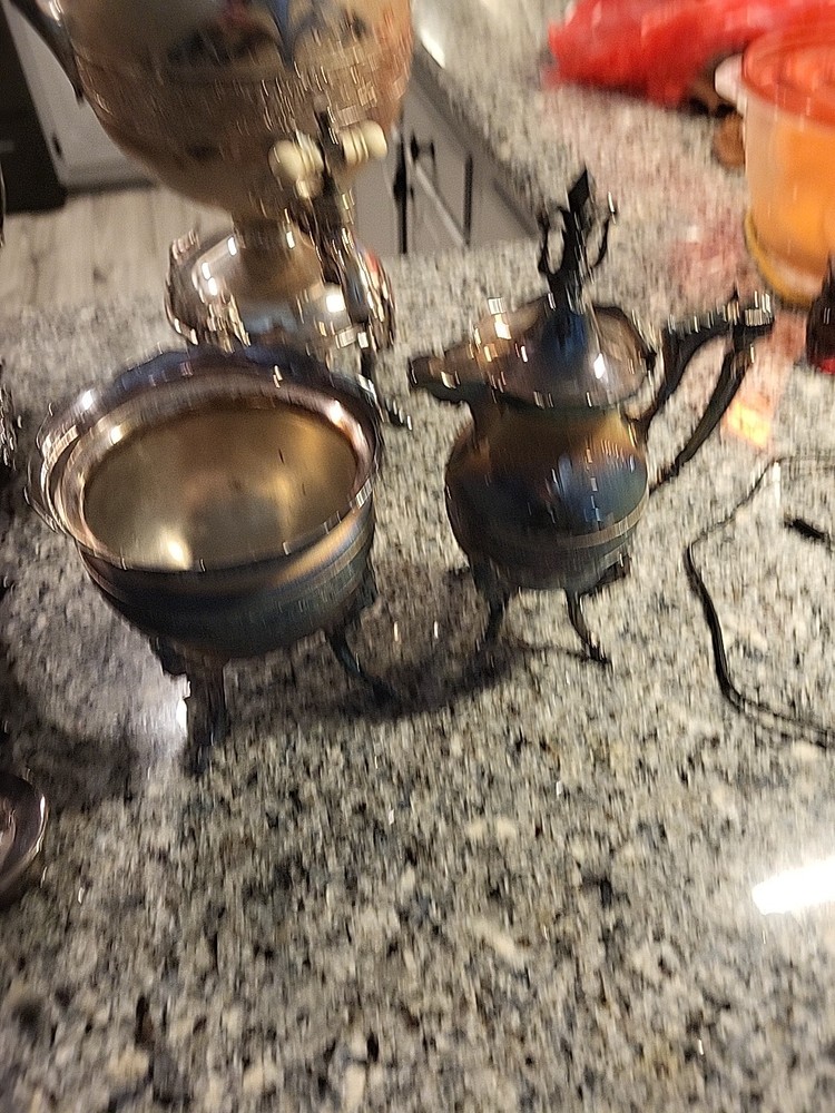 Victorian Silver Plated Coffee Set