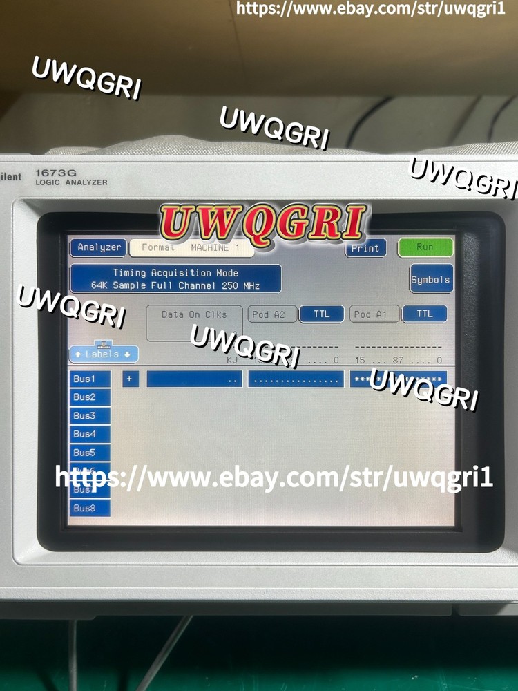1pcs Agilent 1673G logic analyzer -UW