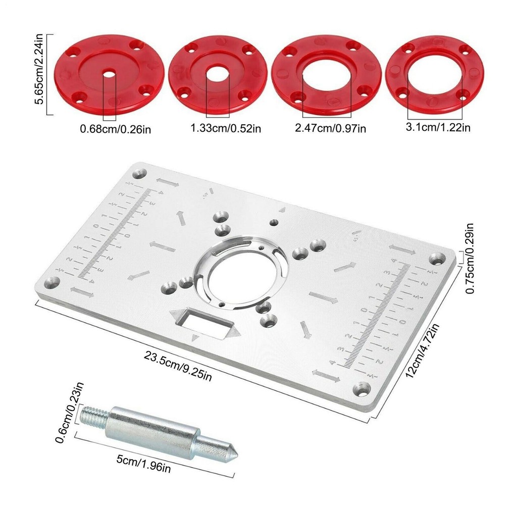 Router Table Insert Plate Aluminium Router Table Insert Plate Table pretty good