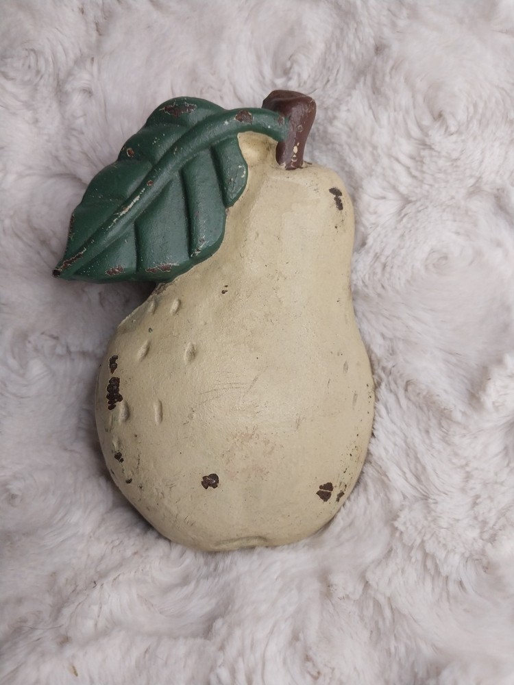 Pear Door Knocker - Vintage Cast Iron