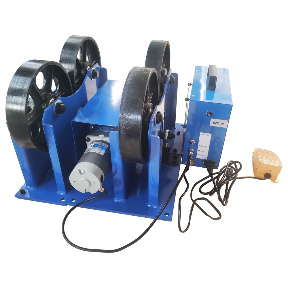 110V 1T Tank Pipe Welding Turning Rolls Welding Support Positioner Roller