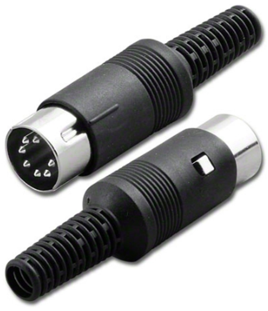 P-7DX 7 PIN MIC PLUG DIN