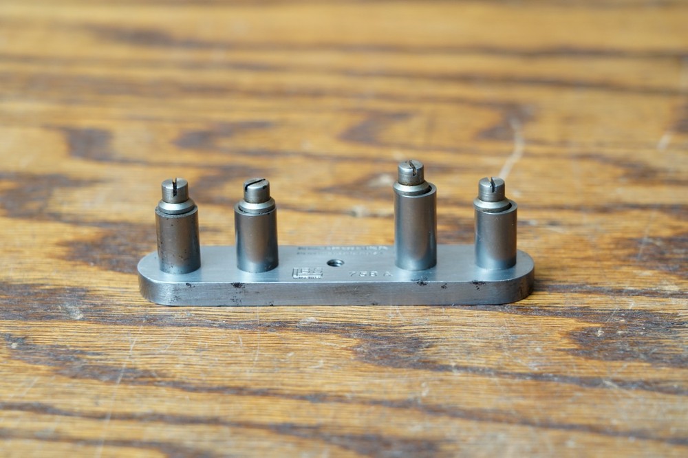 2 Sets Brown & Sharpe Toolmaker's Buttons 1/4" and 1/2"