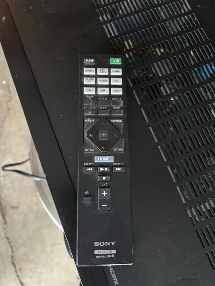 Sony STR-DH750 Stereo Receiver 7.2 with Remote Bundle