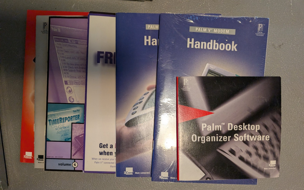 Palm V Modem with accessories