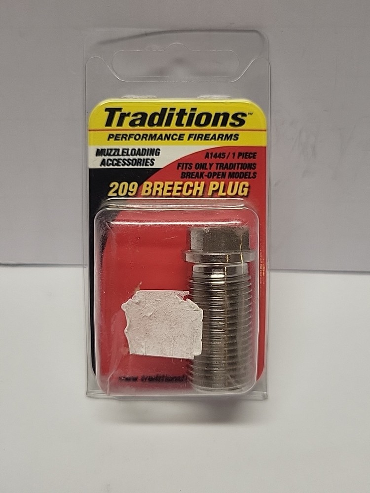 TRADITIONS BREAK OPEN 209 BREECH PLUG A1445