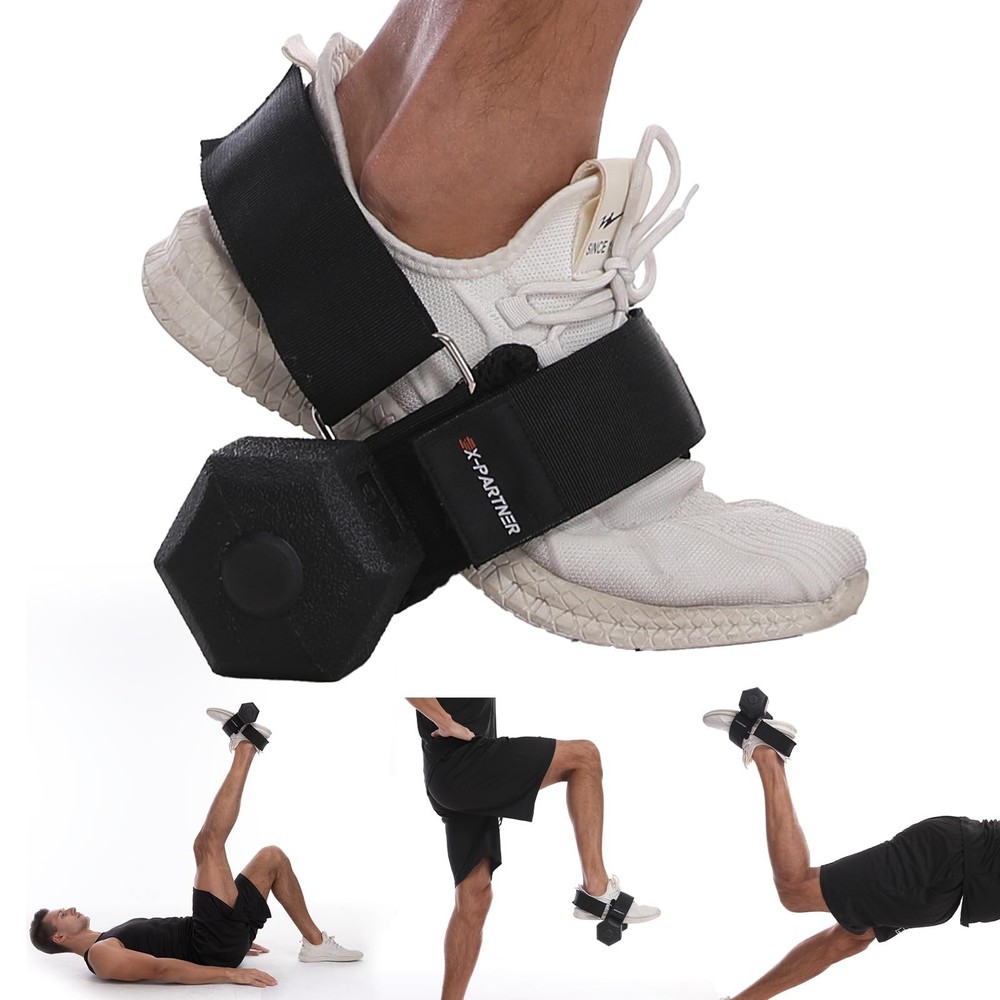 Monkey Foot Dumbbell Attachment for Glute Kickbacks & Leg Workouts, Adjustabl...
