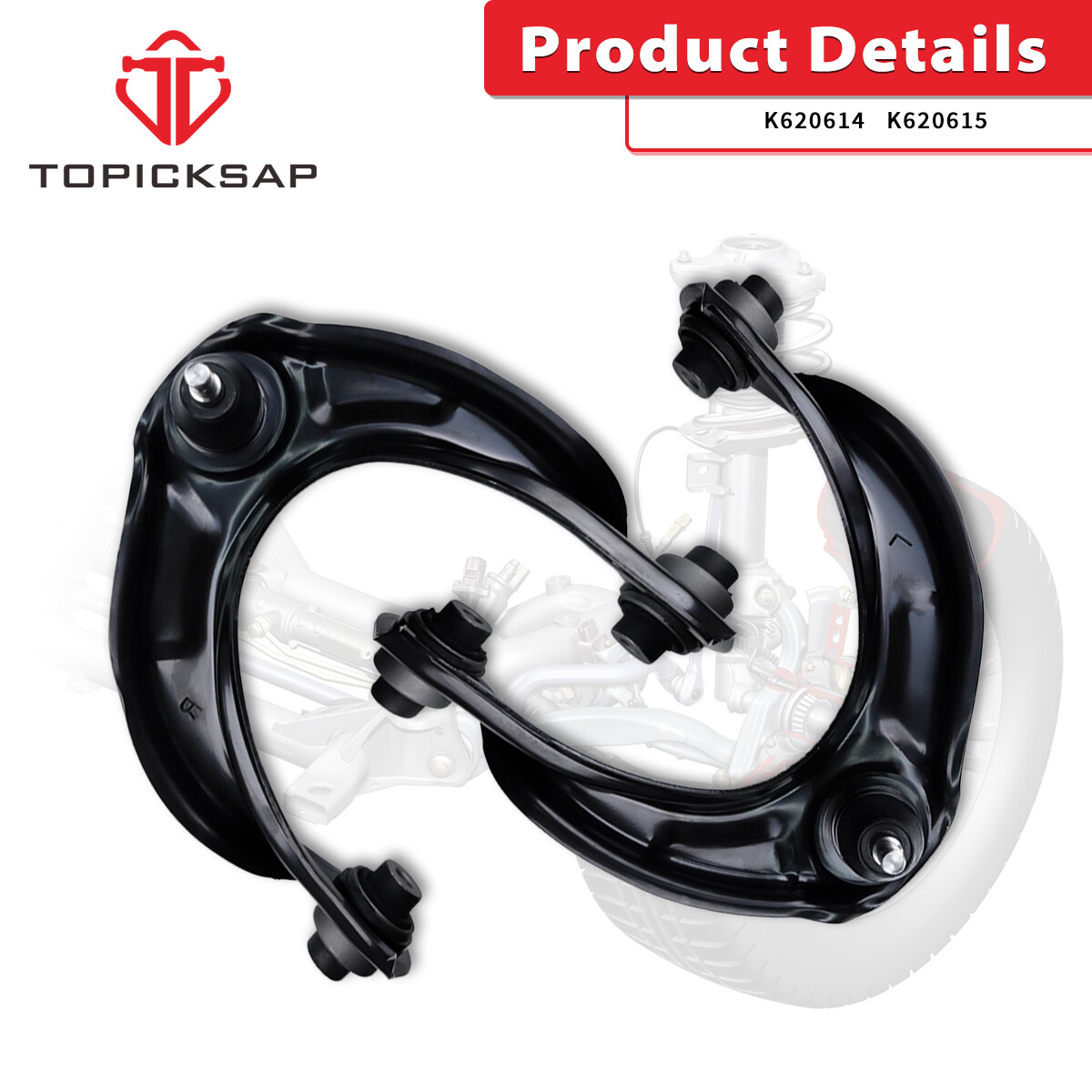 Suspension Front Upper Lower Control Arm for Honda Accord 2.4L 3.5L 2008-2012