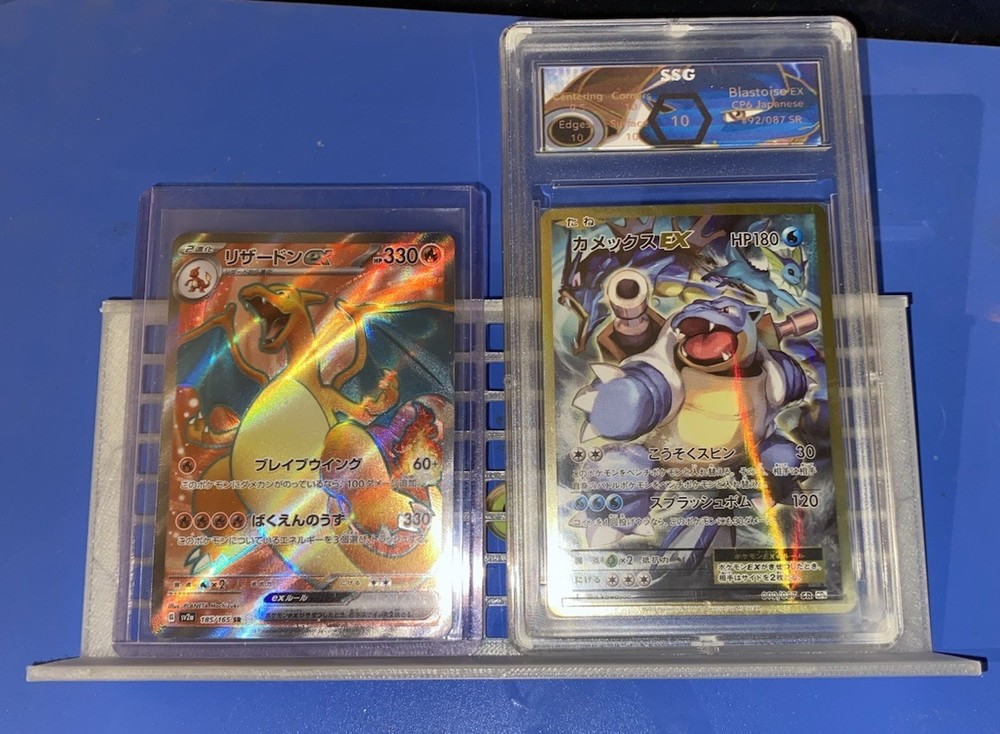 Trading Card Display Case Stand